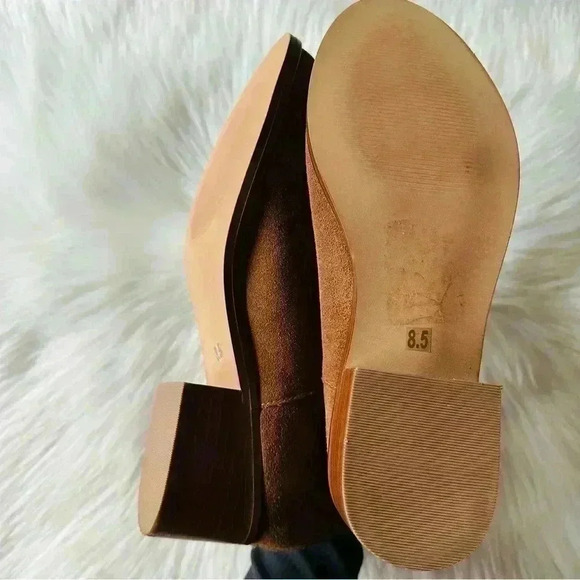 New Steve Madden Raisie Ankle Booties Suede Leather 8.5 - Picture 11 of 11